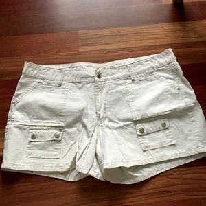 Arizona khaki shorts.